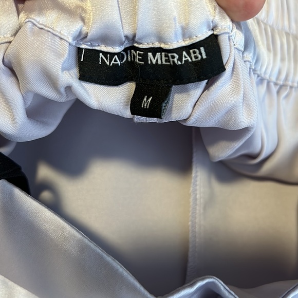 Nadine Merabi Darcie Light Lilac Pajama bottom size M-bottom only - Picture 9 of 15